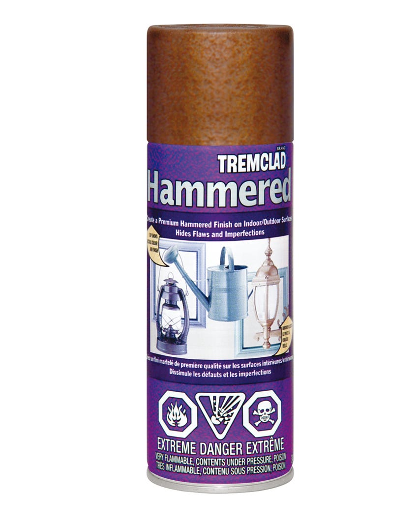 Spray Paint Indoor/Outdoor Hammered Finish, Bronze, 340 g