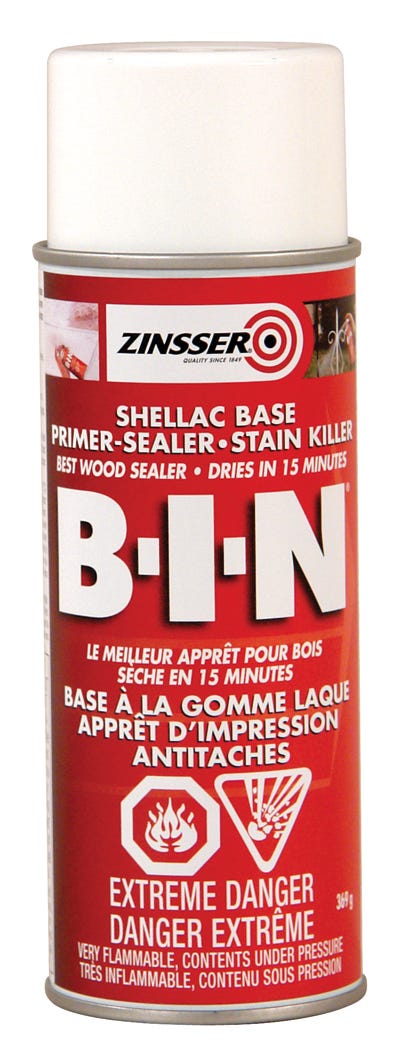 Spray Primer / Sealer Stain killer, White, 369 g