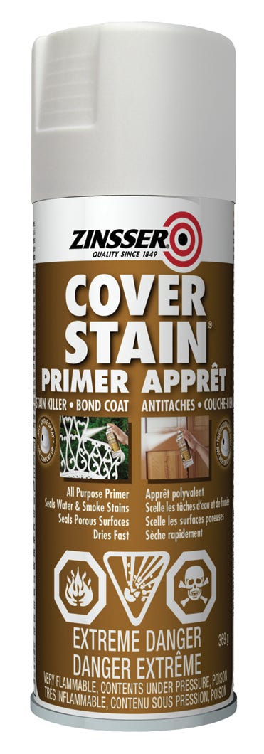 Spray Primer Stain Killer, Bond Coat, White, 369 g