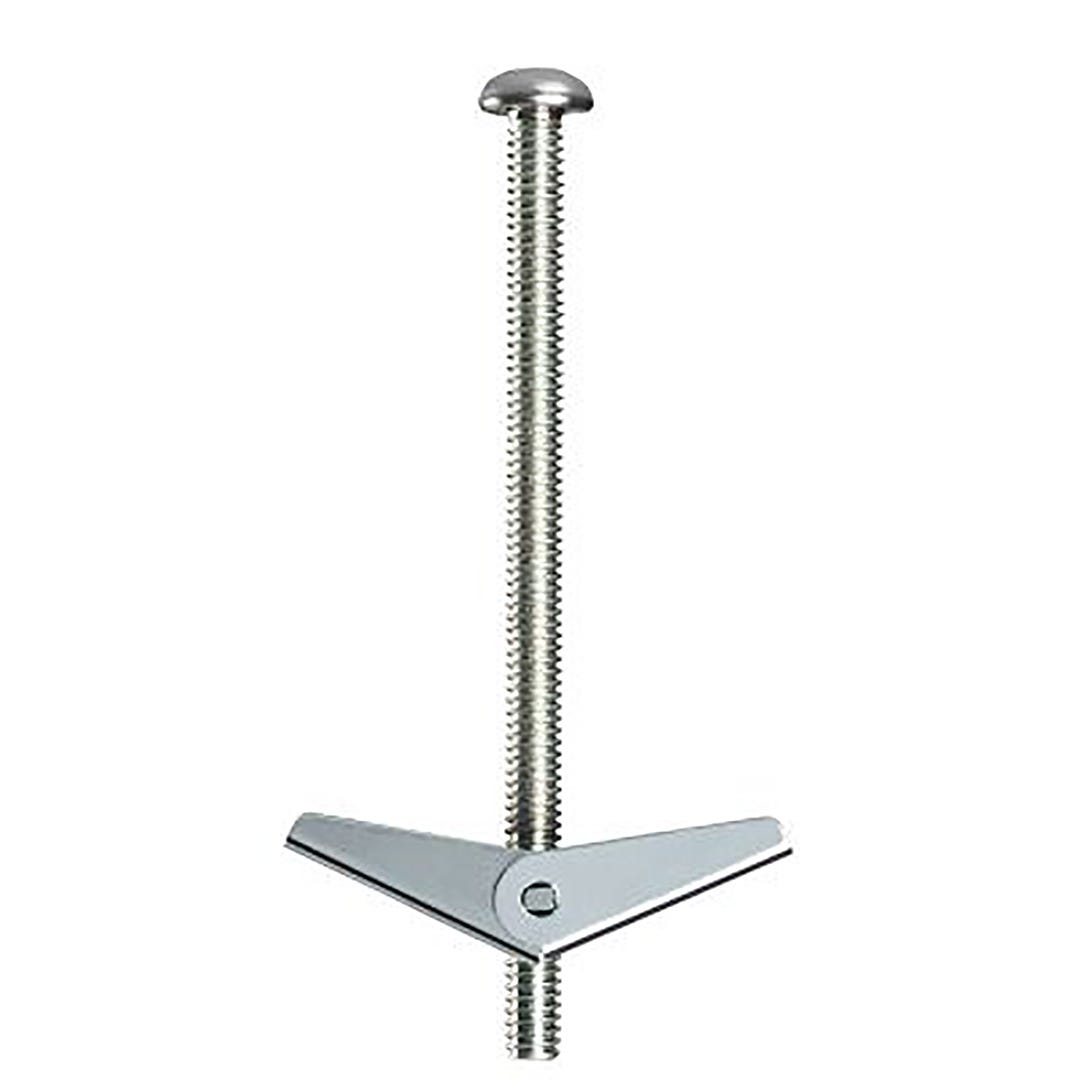 Spring Toggle Bolts, 3/16 in. + Bolts 2 in., 25/Pack