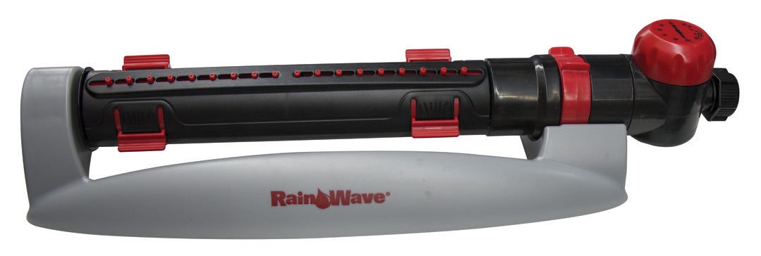 Rainwave Turbo Gear Oscillating Sprinkler Set - water timer