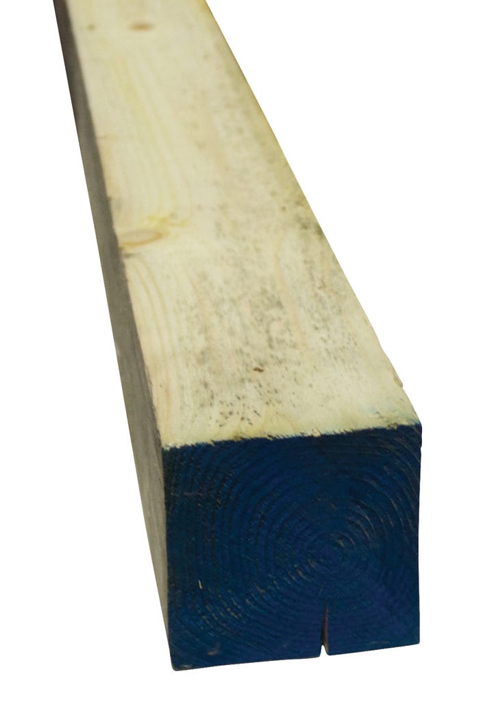 Spruce #3 and better 4 X 4 X 8