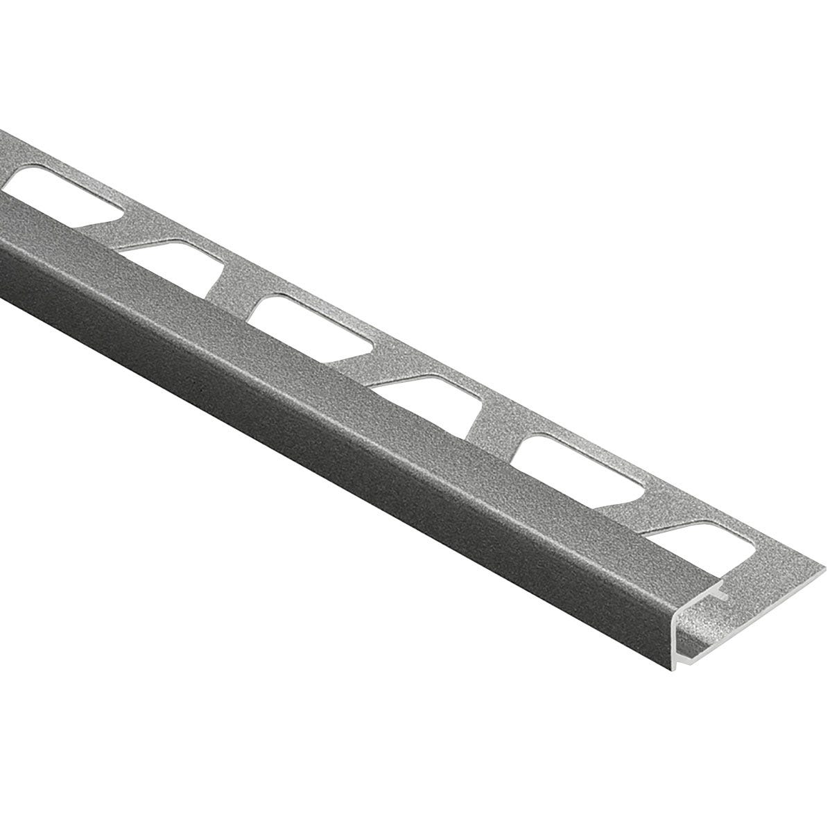 QUADEC Square Profile Ceramic Molding, 1/2 in. x 78.74 in., Pewter TSG