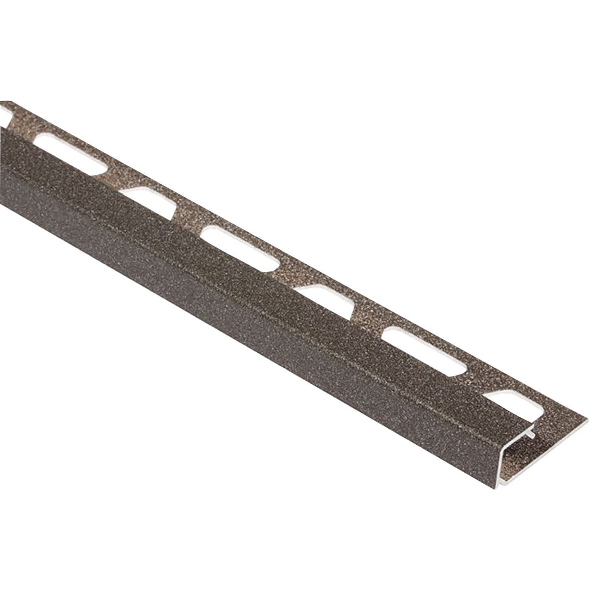 QUADEC Square Profile Ceramic Molding, 5/16 in. x 78.74 in., Light Anthracite TSLA