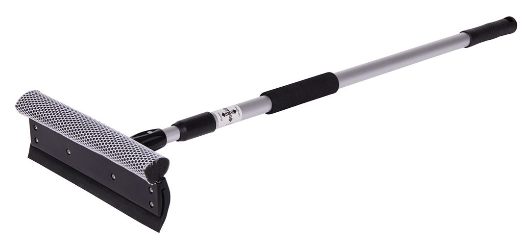 10" window squeeegee with telescopic handle