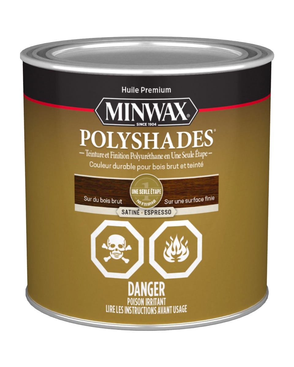 Stain & Finish, Satin, 236 ml, Espresso