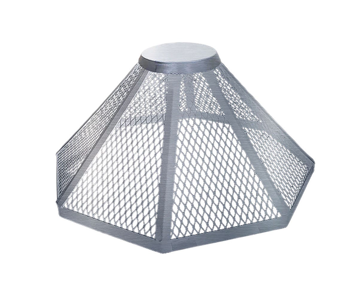 Patio Drummond Stainless Steel Fireguard for BBQ Block