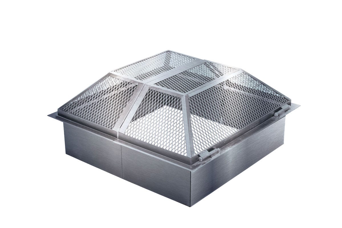 Patio Drummond Stainless Steel Fireguard for MODERNO/URBANIA Wall