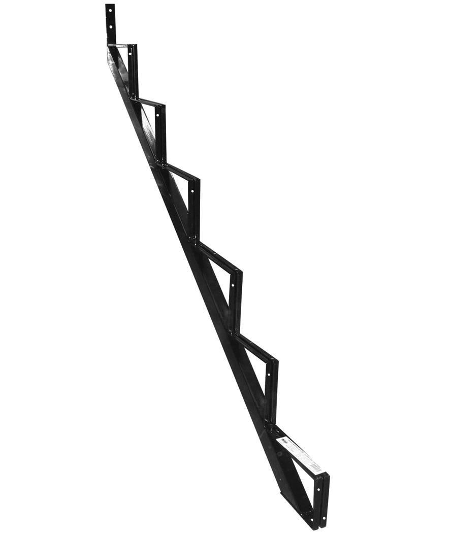 Stair Frame-in. Steel, 6 Steps