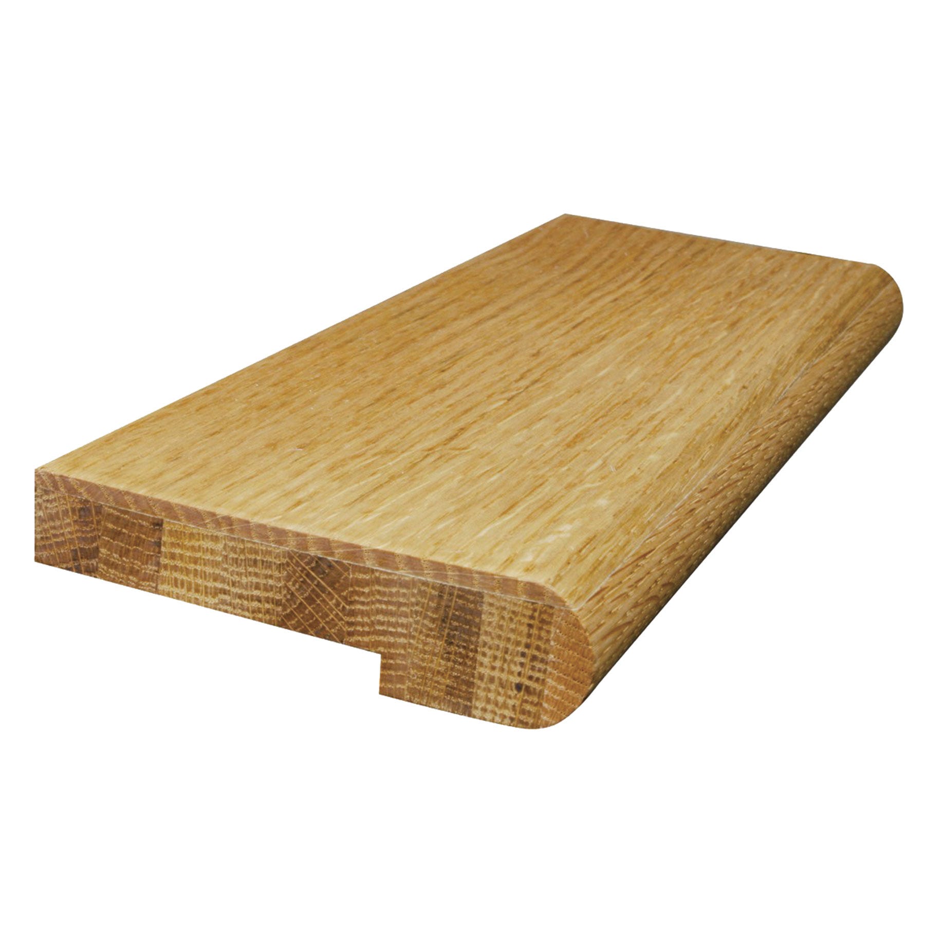 Stair nosing in laminated oak