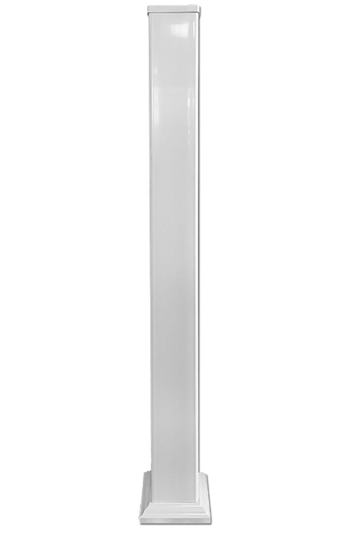 Stair post in pvc