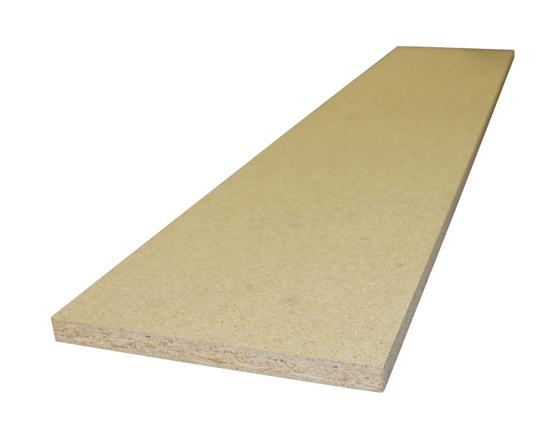 Stair Riser, Particle Board, 1 Side