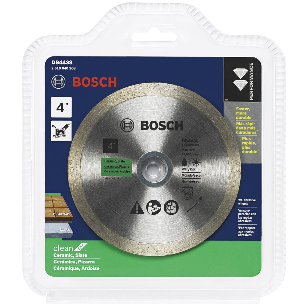 Bosch 4" Continuous Rim Diamond Blade