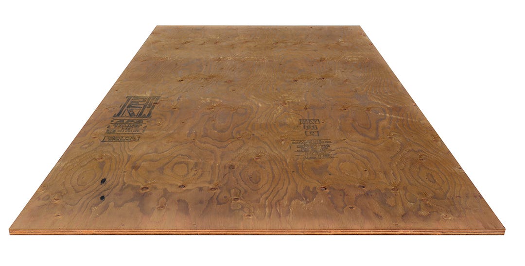 Plywood Standard Treated, 5/8 X 4 X 8