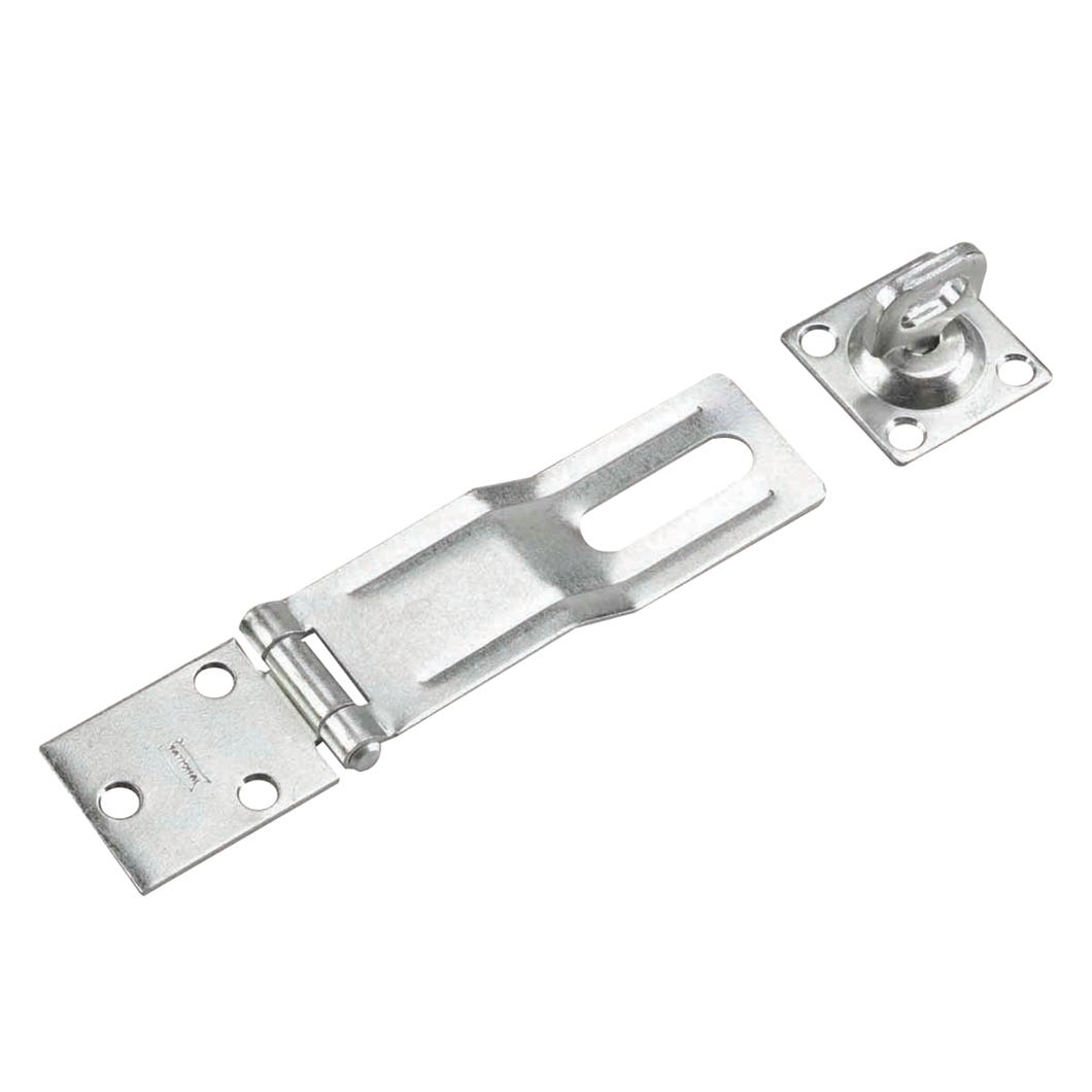 Staple safety hasp swivel 4 1/2 in