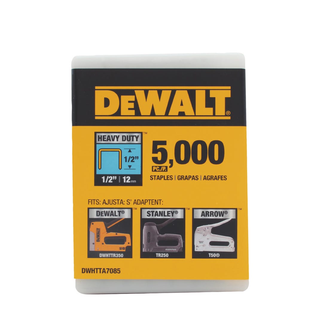 Staples Heavy Duty 1/2-in., 5000/Pack