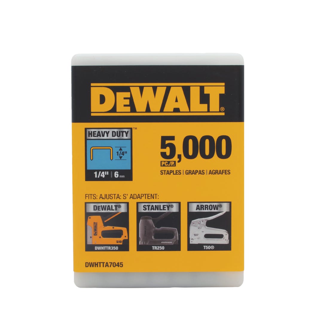 Staples Heavy Duty 1/4-in., 5000/Pack