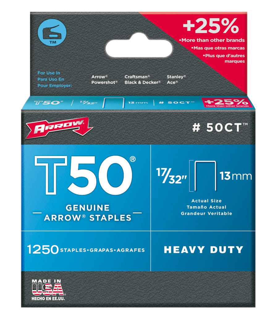 Staples Heavy Duty, 17/32-in.