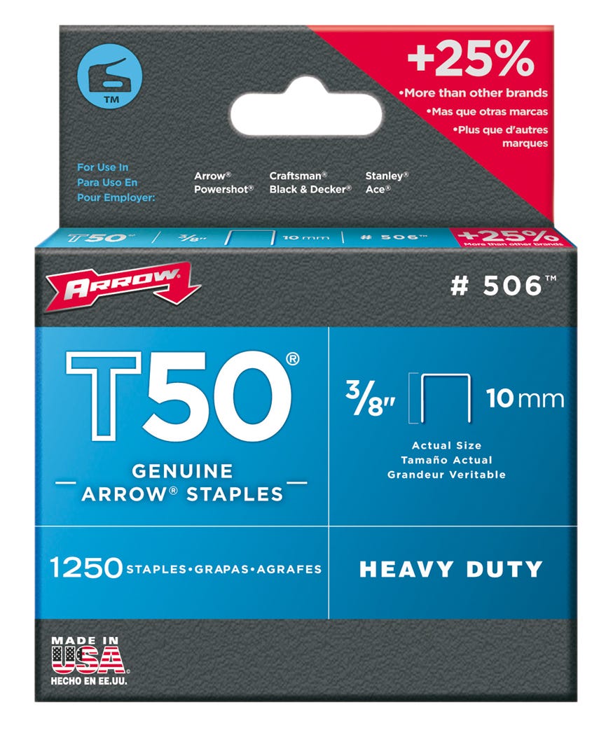 Staples Heavy Duty, 3/8-in.