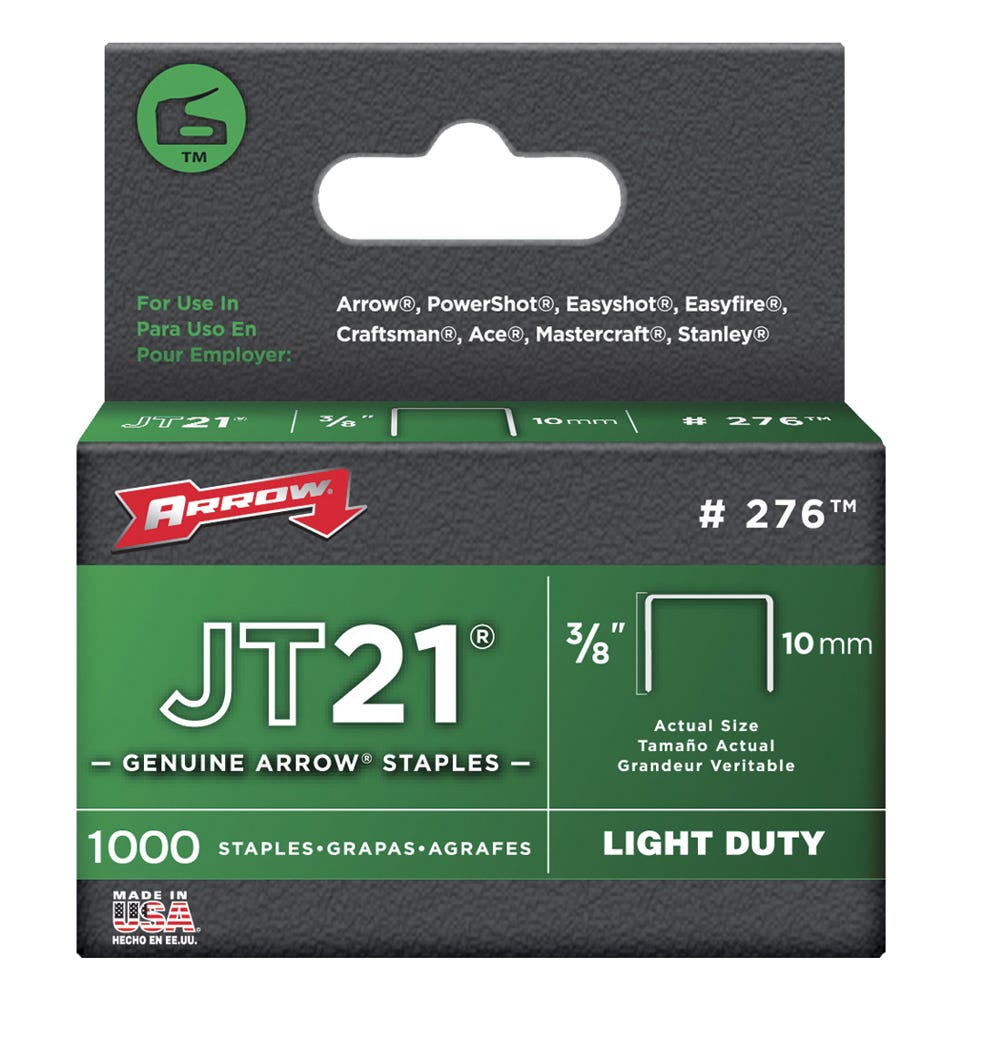 Staples Light Duty, 3/8-in.