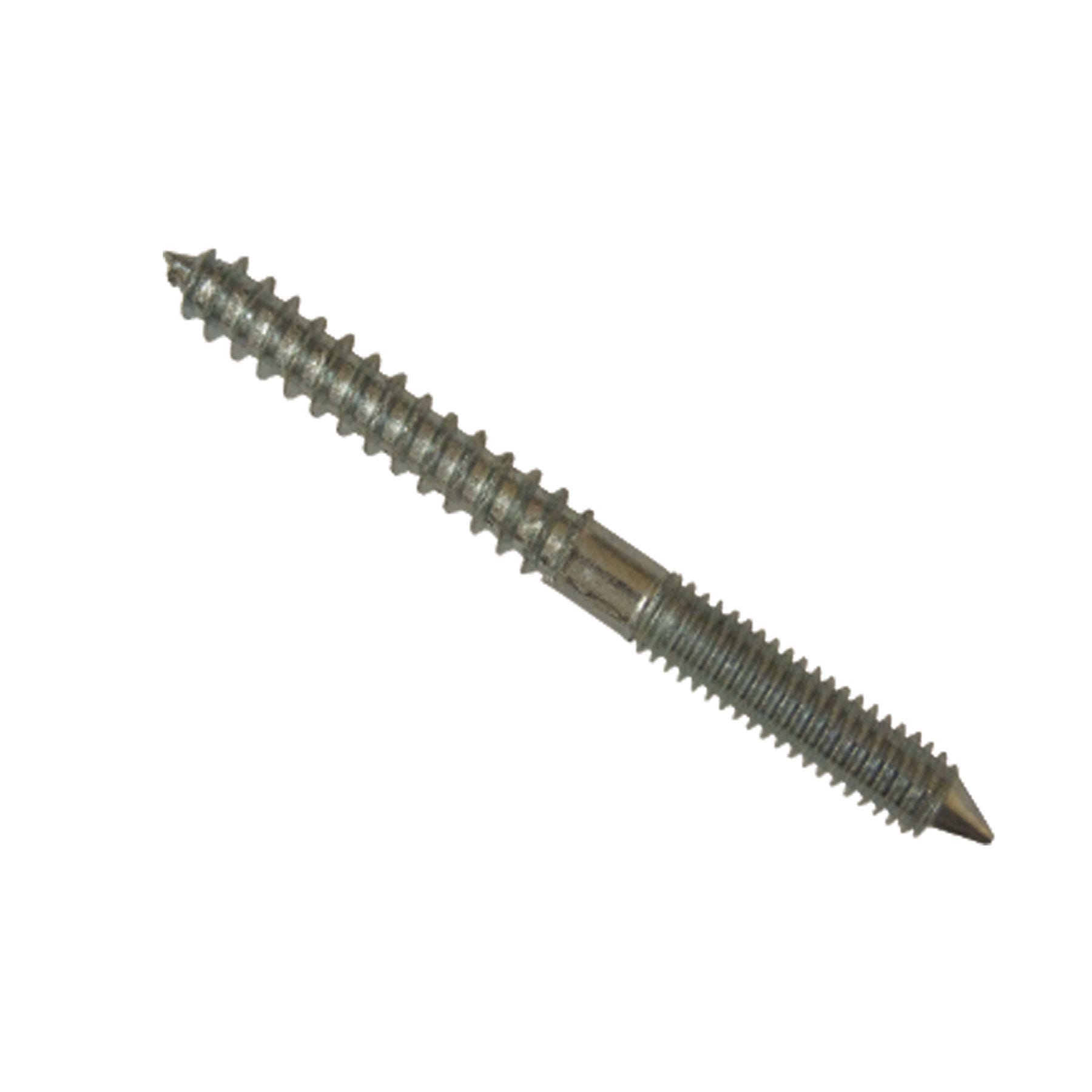 Steel dowels for newels