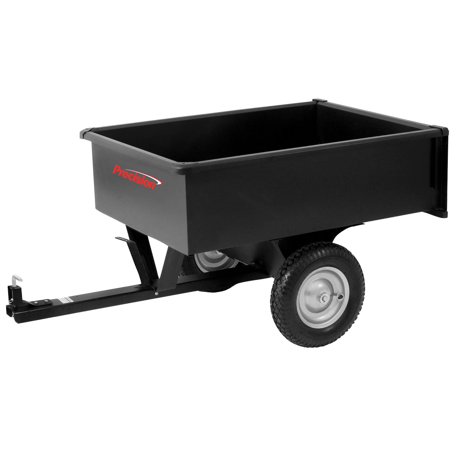 Steel Dump Cart 10 Cu.Ft., Black