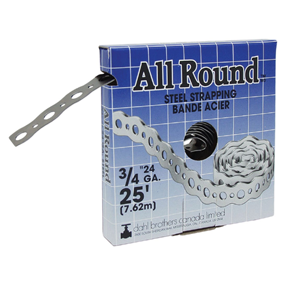 Steel Strapping All-Round, 25-ft. X 3/4-in.
