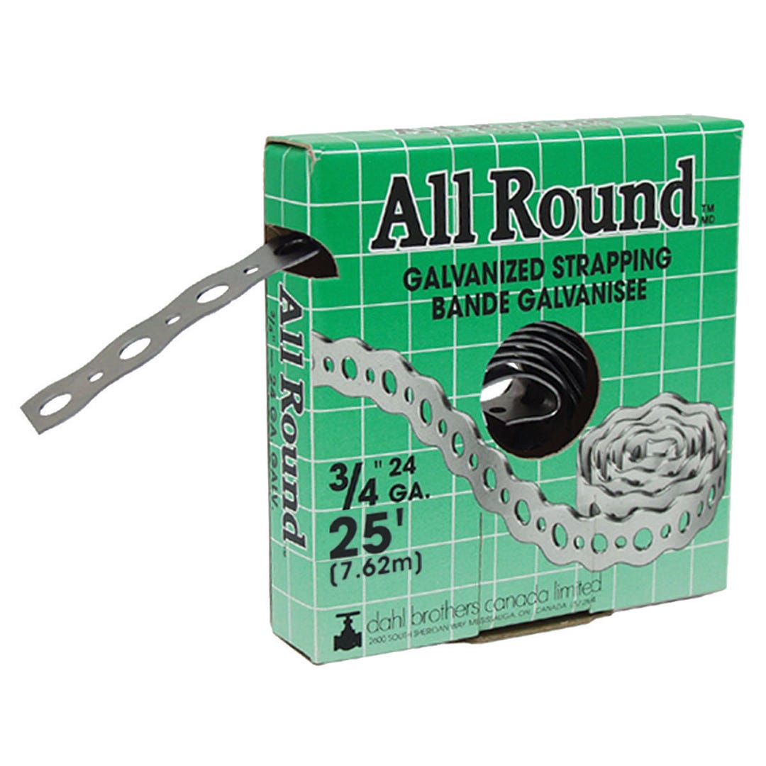 Steel Strapping All-Round, 25-ft. X 3/4-in.