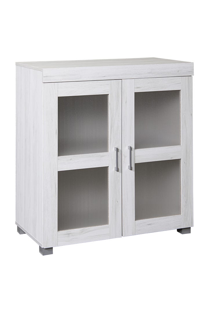 MODESTO 2-Door Pantry Cabinet, White, 31,5-in. x 16-in. x 34-in.
