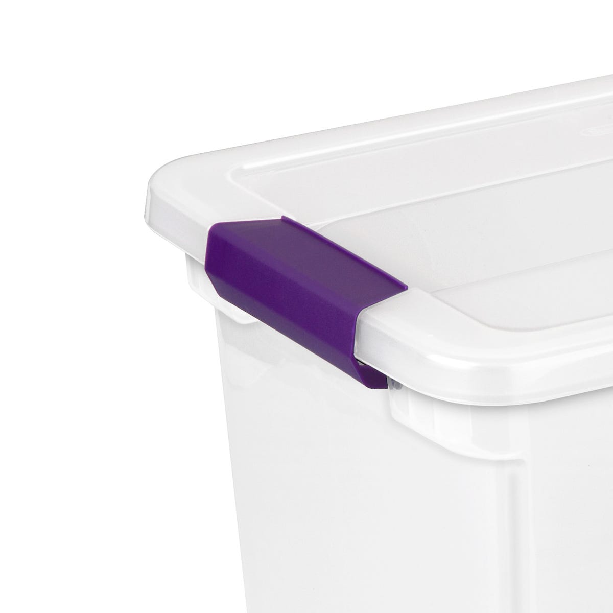 27 Quart ClearView Latch Box, 28.25 cm x 43.25 cm x 32.5 cm