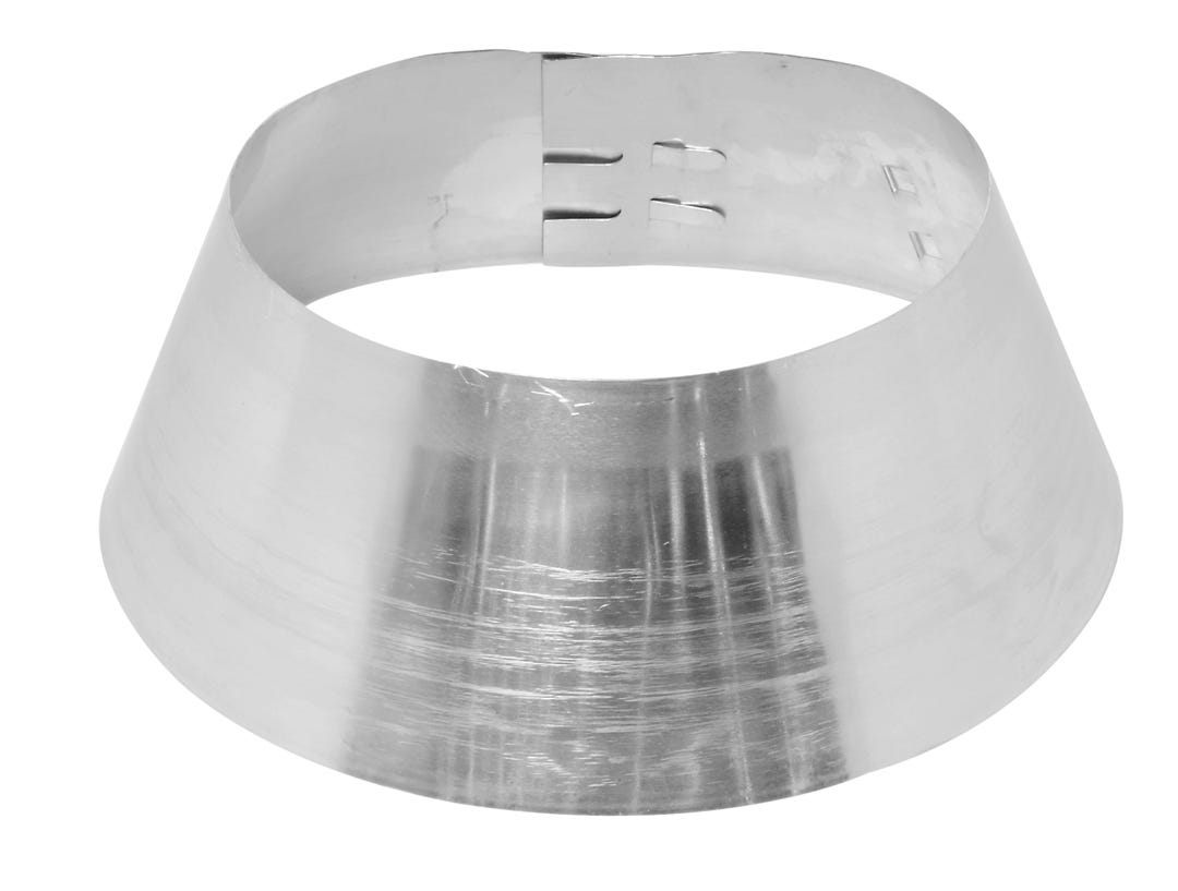 Galvanized Storm Collar, 6-in.