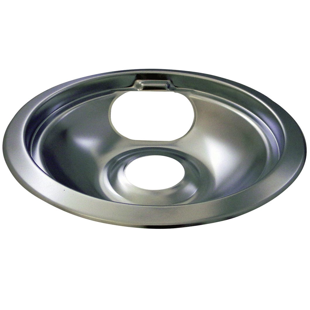 Universal Stove Drip Pan & Trim Ring, 6-in.