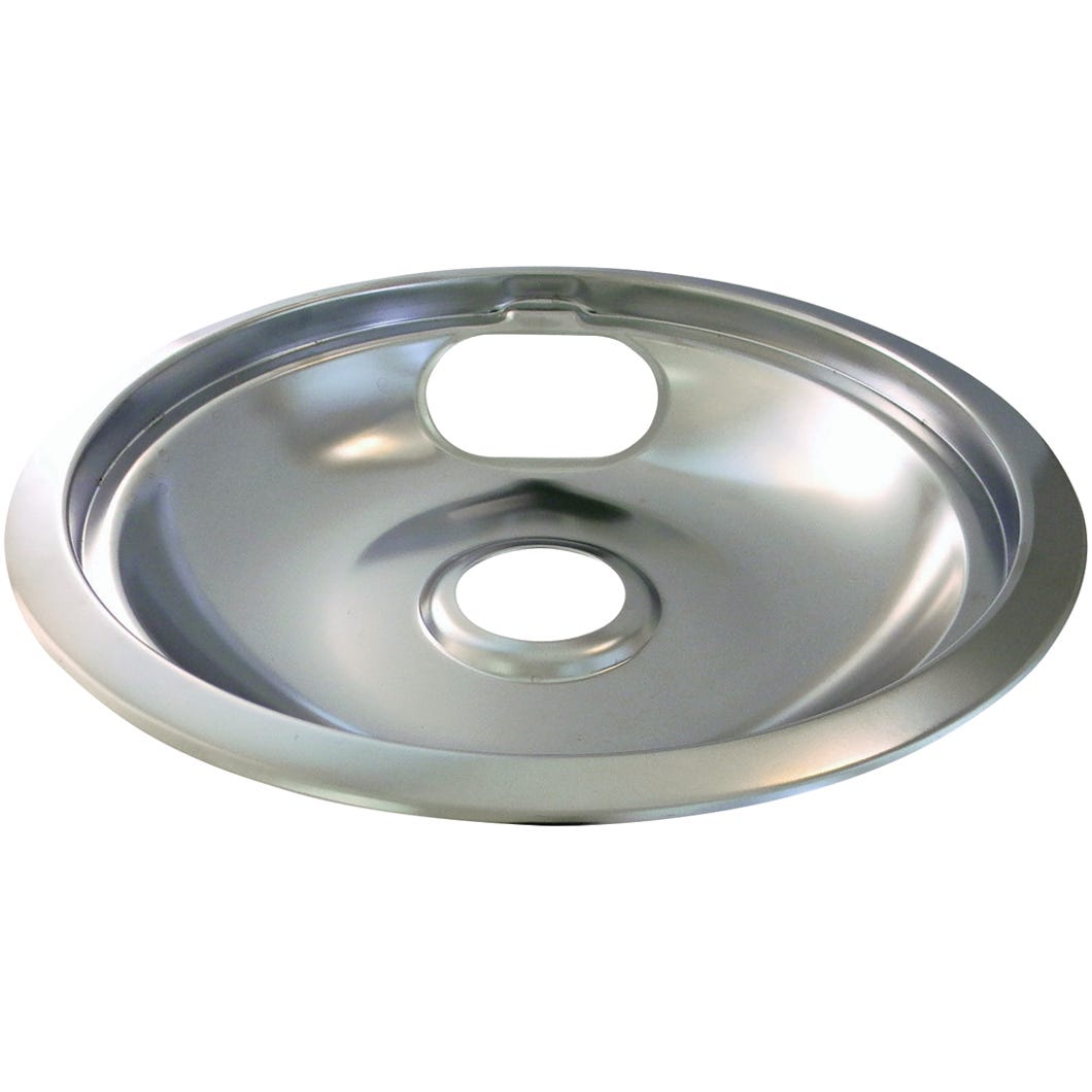 Universal Stove Drip Pan & Trim Ring, 8-in.