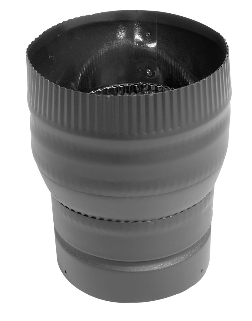Double Wall Stove Pipe,-in.creaser, 6-in. to 7-in.