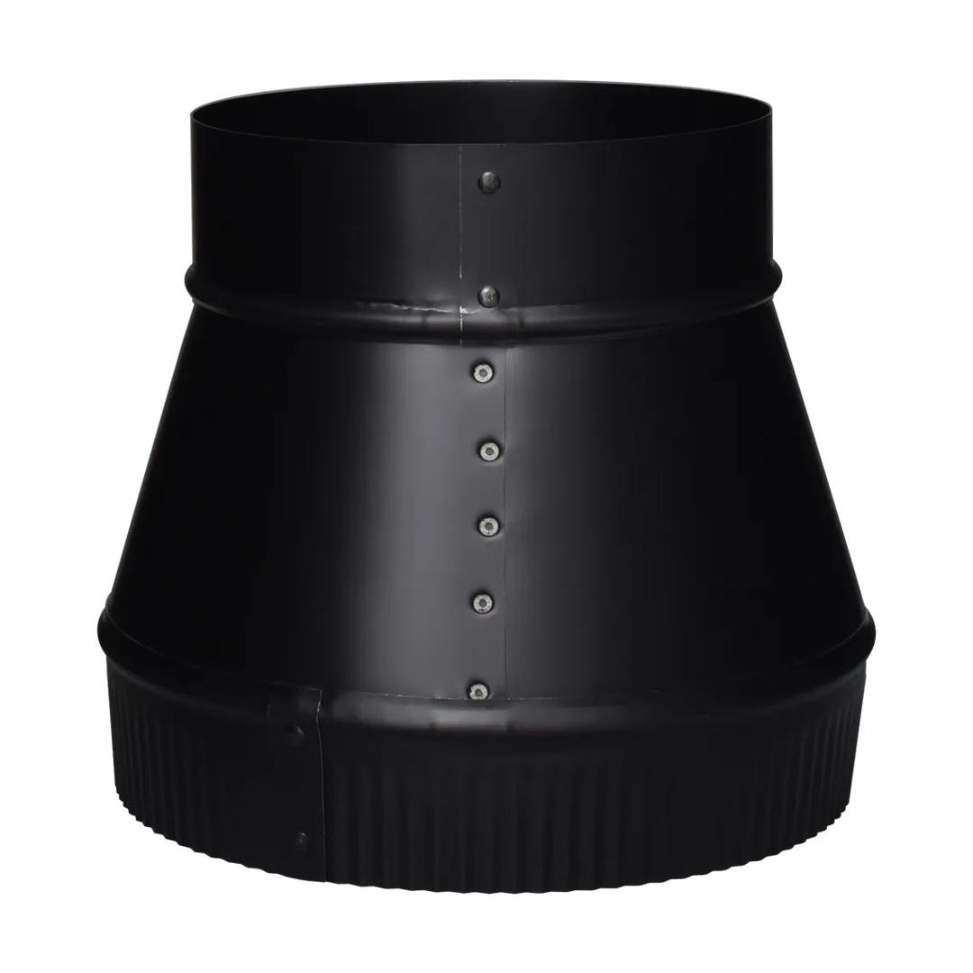 Stove Pipe-in.creaser/Big End Crimper, 24 Ga, 7-in. X 8-in.