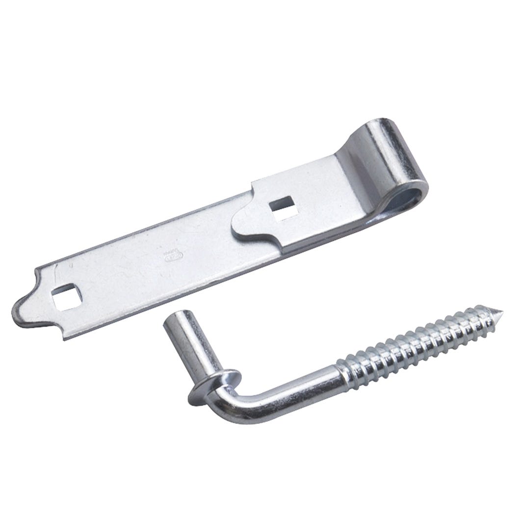 Strap Hinge Screw Hook 6-in., Steel