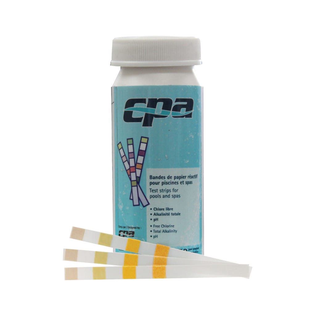 Strips Indicator Test 4-In-1 for Pool/Spa