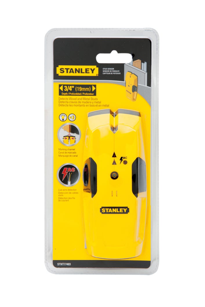 Stud sensor  - detects wood and metal