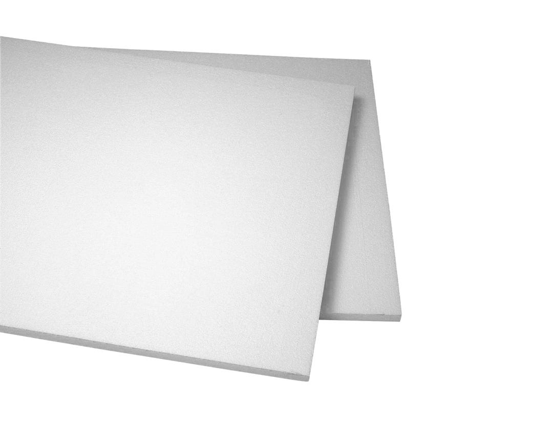 Styrofoam panel expanded polystyrene - 4 ft x 8 ft x 4 in