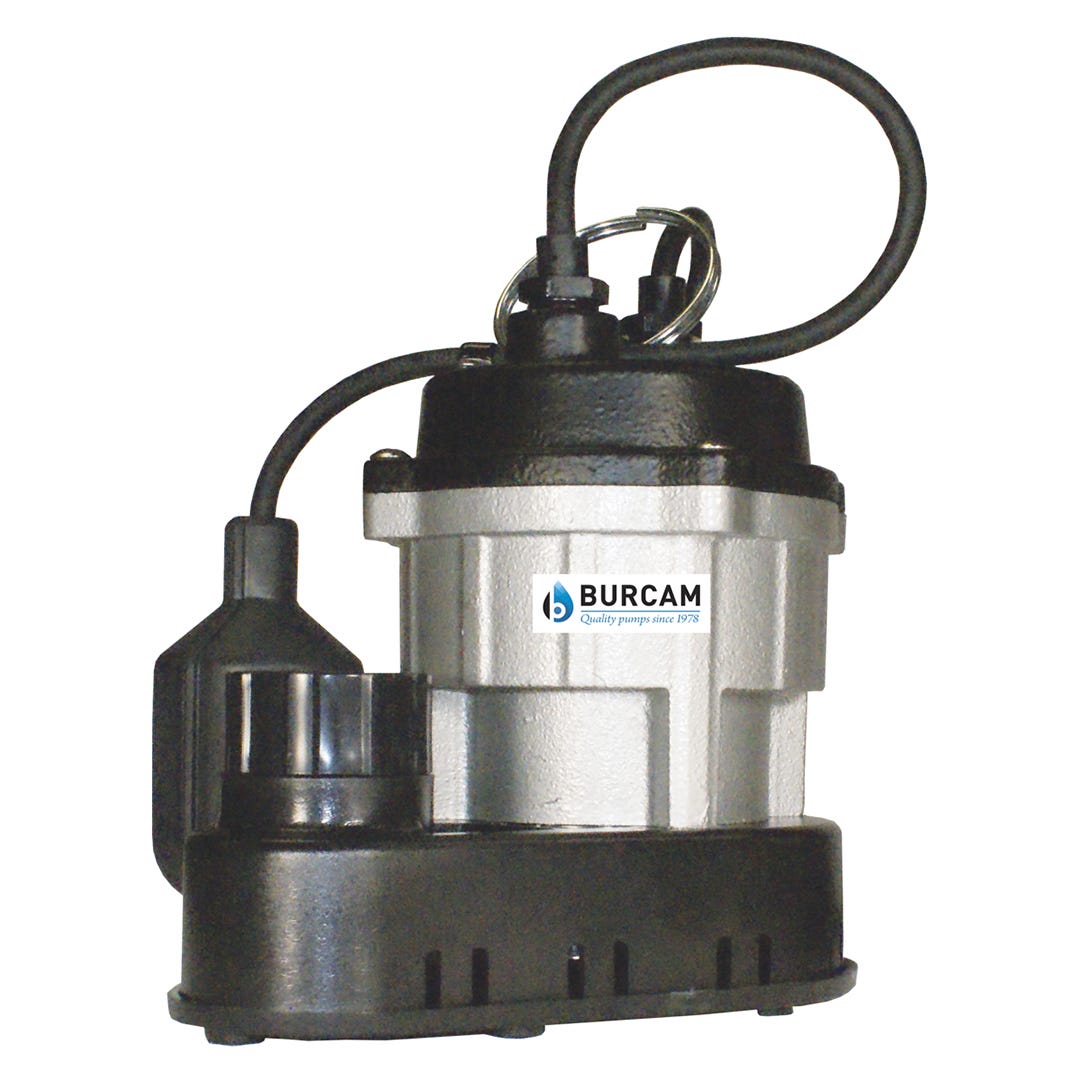 Submersible sump pump