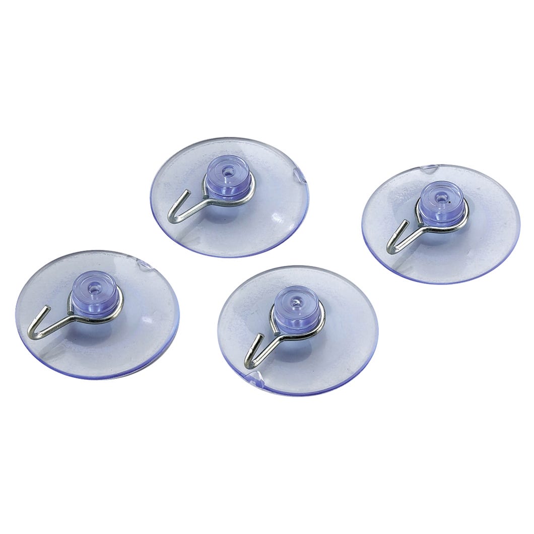 Suction hook medium 1 in plastic