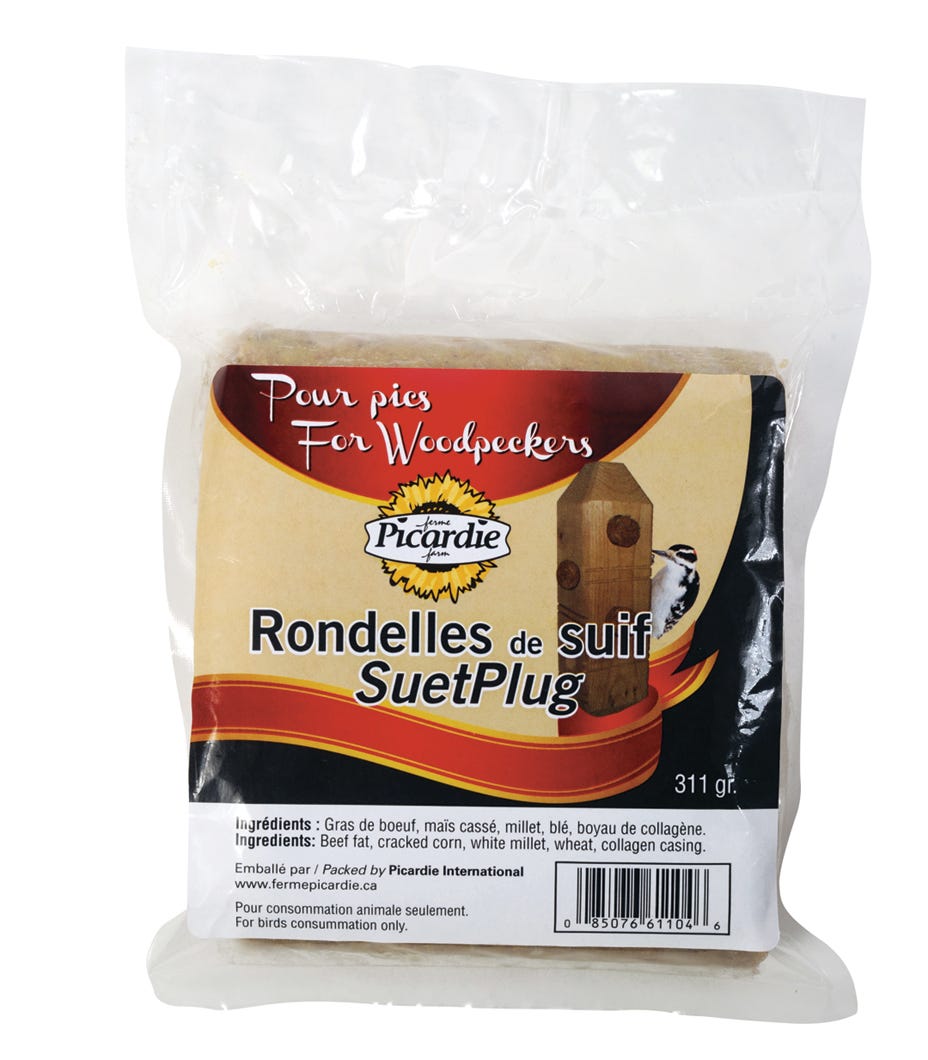 Suet Plug for Woodpeckers, 311G