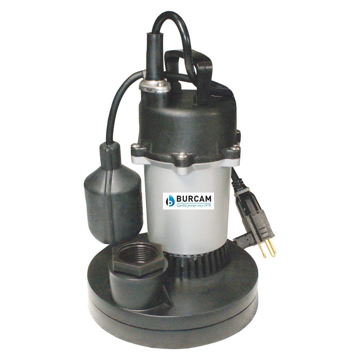 Sump Pump with Tethered Switch, 1/2 Hp
