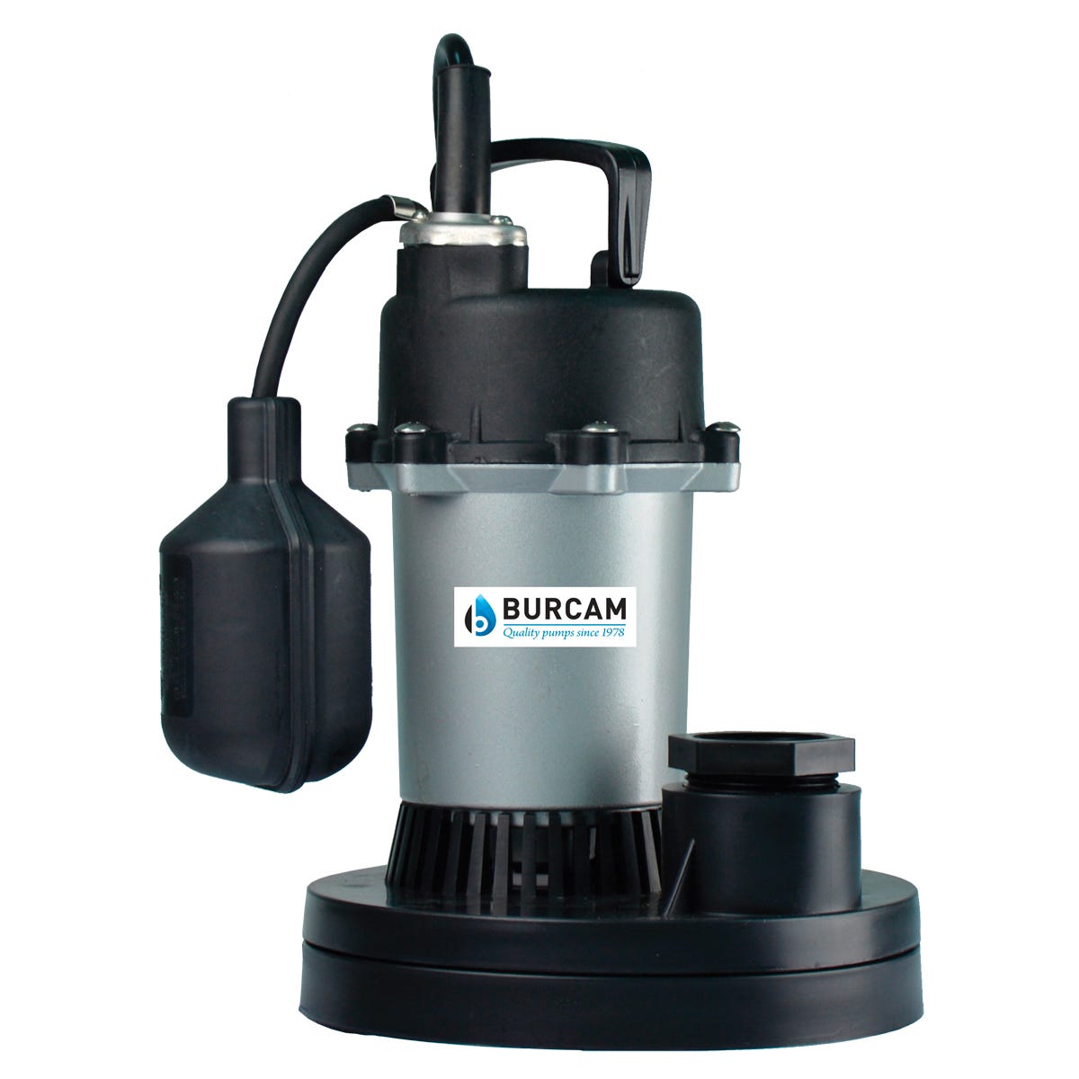Sump Pump with Tethered Switch, 1/3 Hp