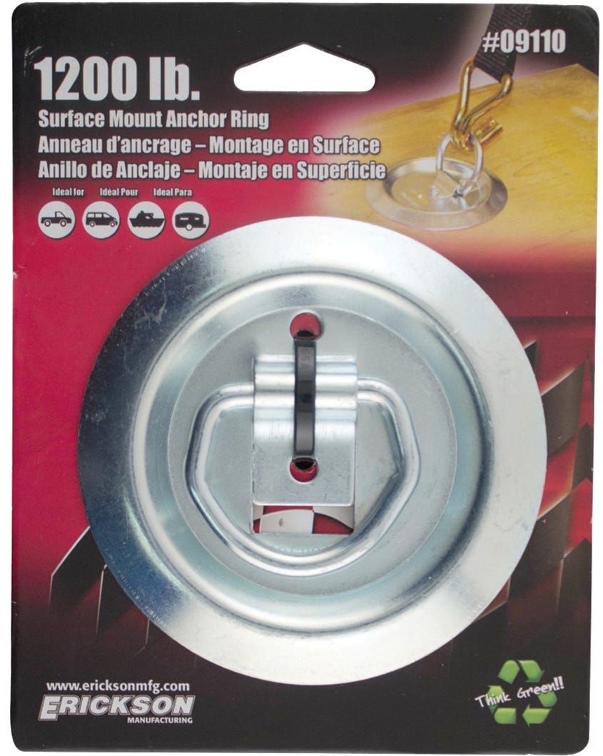 Surface Mount Anchor Ring, 1200 lbs