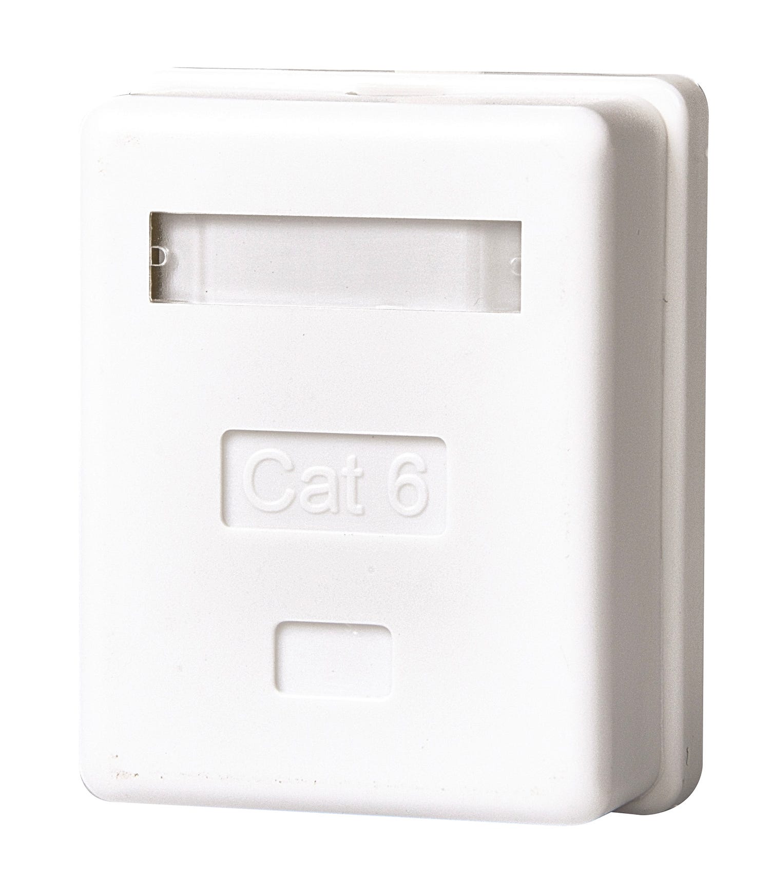 Surface Mount Jack, 1.92-in. X 0.99-in. X 2.4-in., White