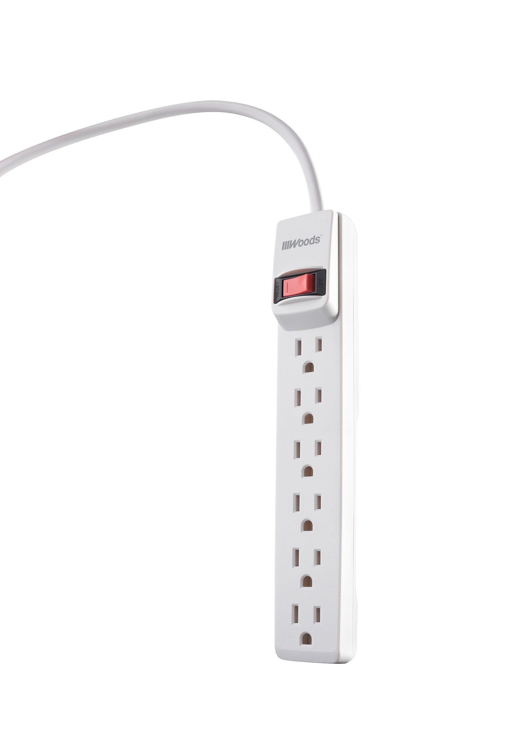 Surge Strip, 6 Outlet