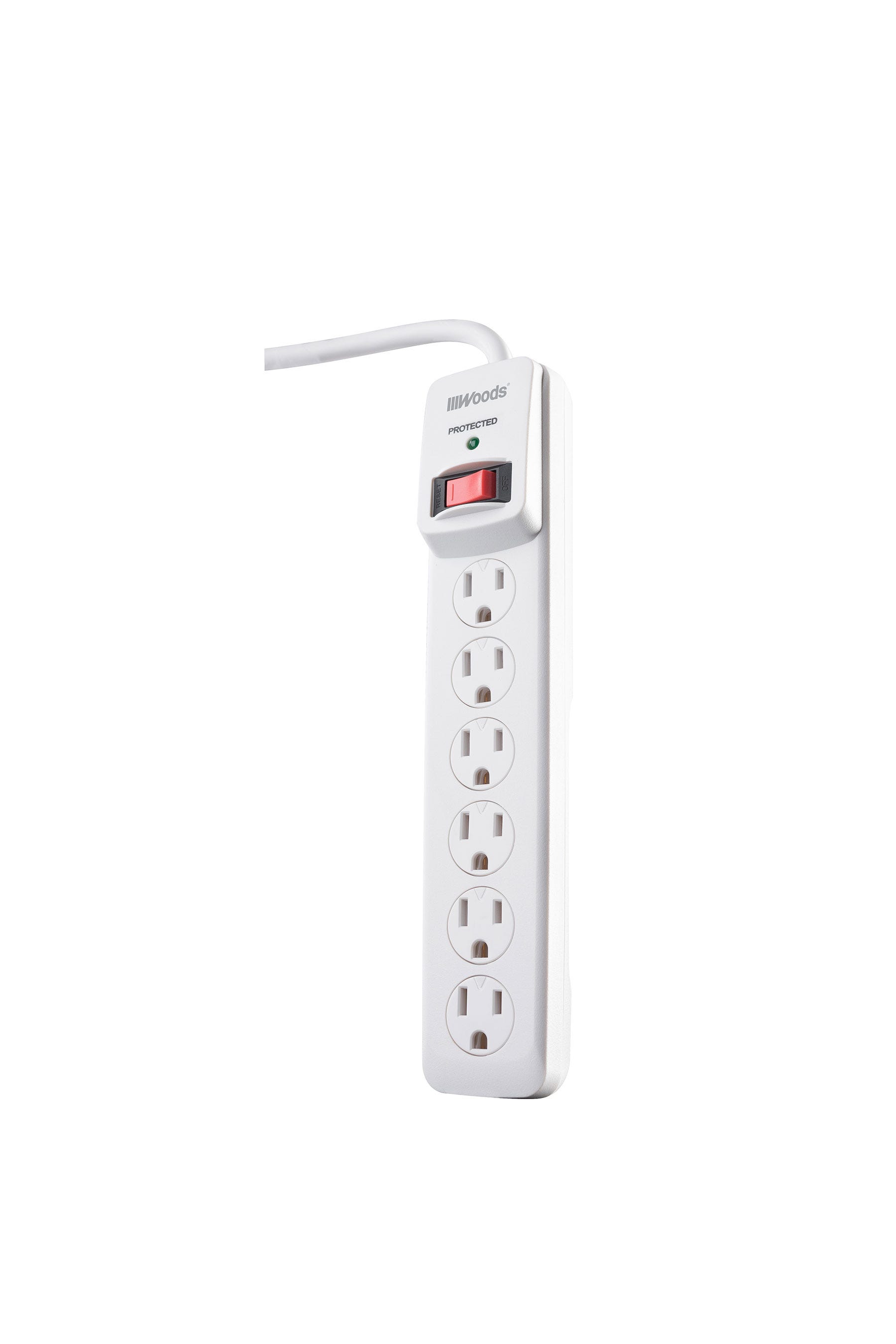 Surge Strip, 6 Outlet