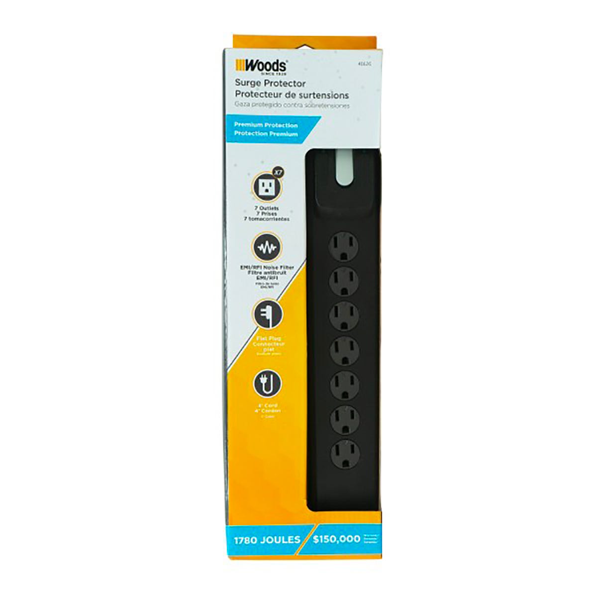 Surge Strip Phone & Modem Protection