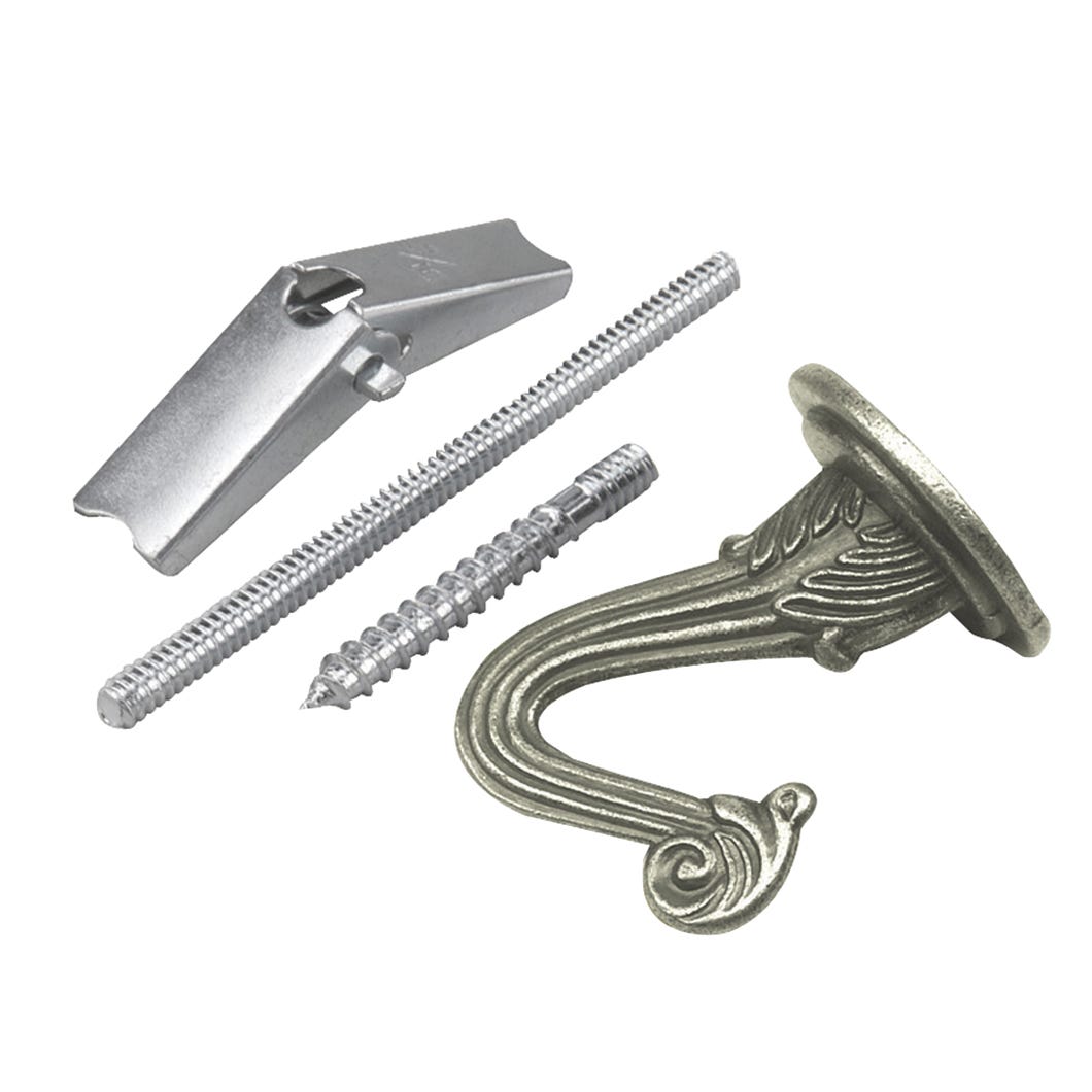 Swag Hook Set, 2 1/2-in., Metal